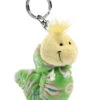 Nici 25818 Schlüsselanhänger Flibbies Raupe Wurm Grün Kringel Ca 12cm Plüsch -Nici 25818