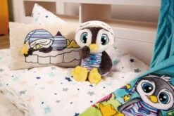 NICI Kissen Schlafmützen Pinguin Pingulini, Rechteckig, 43 X 25 Cm (48524) -Nici 26039689 03