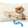 Nici 32650 Kissen Reisekissen Biber Brandon 43x25cm Plüsch Kuschelkissen Summer -Nici 32650 2048x1580