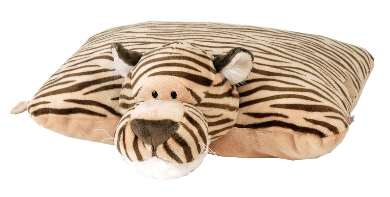 Nici 34441 Kuscheltier-Kissen 2-in-1 Tiger 40x30cm Plüsch Wild Friends 4 Nici 34441 Kuscheltier-Kissen 2-in-1 Tiger 40x30cm Plüsch Wild Friends – Bild 2