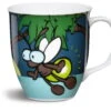 Nici 35708 Porzellantasse Glühwürmchen Glowing Ringo Blau Kaffeetasse Teetasse -Nici 35708 2048x1770
