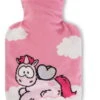 Nici 44371 Wärmflasche Einhorn Pink Harmony 500ml Theodor & Friends 24x16cm -Nici 44371 01 HA Frei me