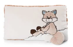 Nici 47292 Kissen Schneefuchs Nordin 43x25cm Plüsch Winter Discovery