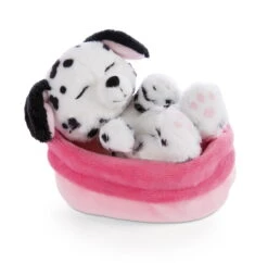 Nici 47891 Sleeping Pets Puppies Schlafender Dalmatiner Welpe Im Körbchen 12cm -Nici 47891 02 ZA Frei vorl 2048x2006