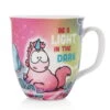 Nici 49113 Tasse Einhorn Midnight Floral "Be A Light In The Dark" Ca 360ml -Nici 49113 01 HA Frei 1654x2048